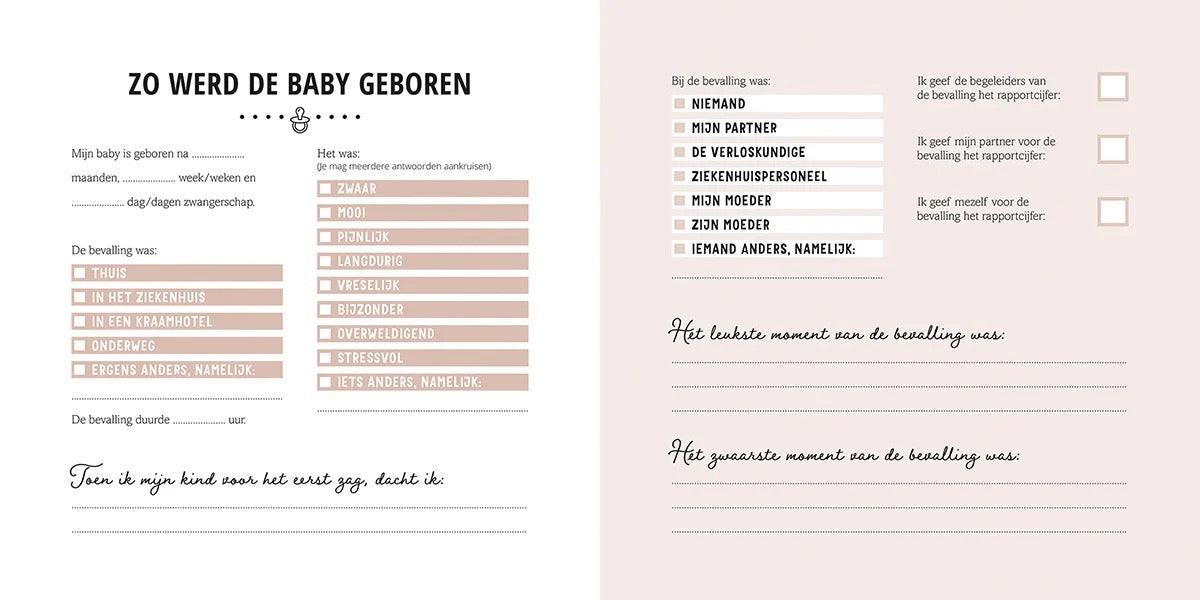 kraambezoek boek