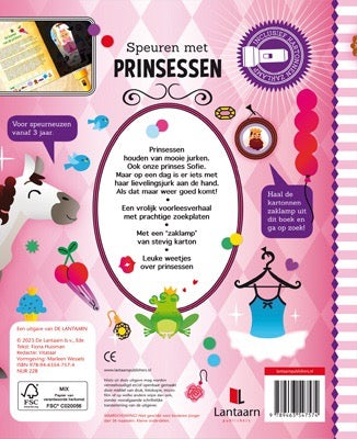 Speuren met Prinsessen zaklampboek