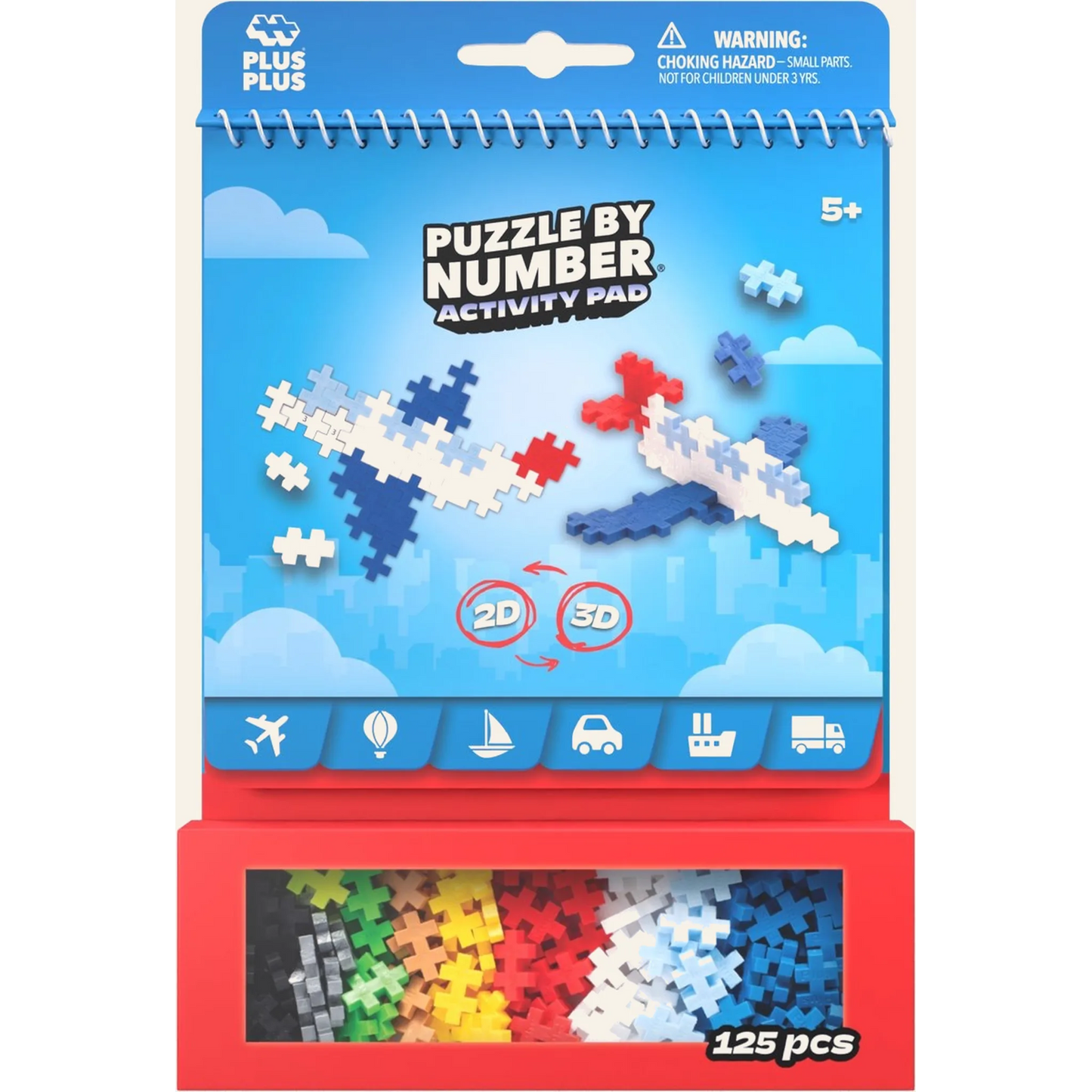 Plus-Plus Activity Pad – Transport (3990)