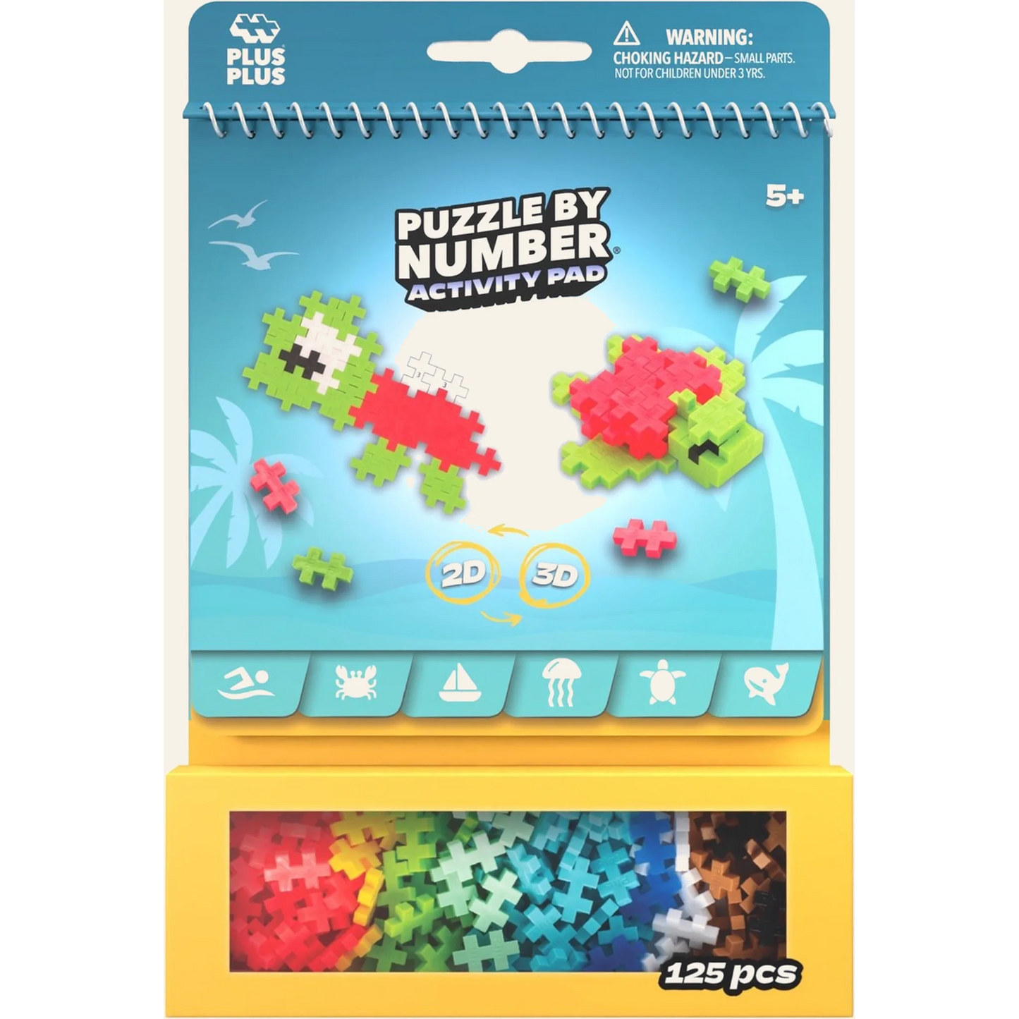 Plus-Plus Activity Pad – Oceaan (3991)