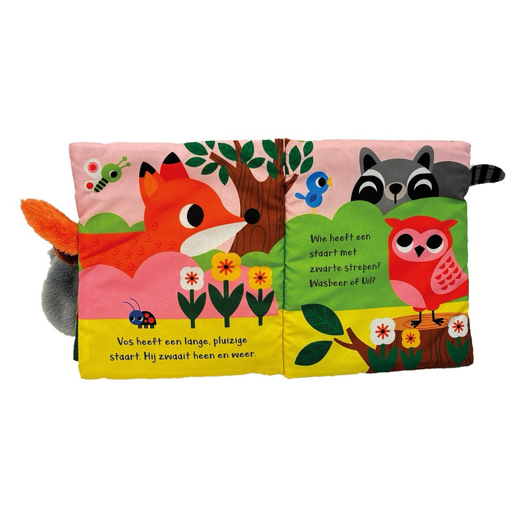 Van wie is deze staart? Bosdieren