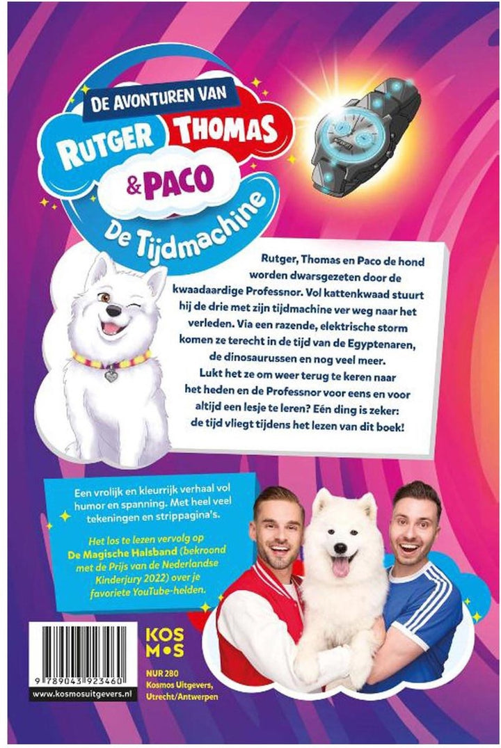 De avonturen van Rutger, Thomas en Paco 2 - De Tijdmachine