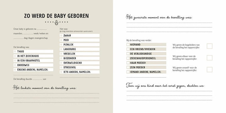 mijn eerste jaar boek 