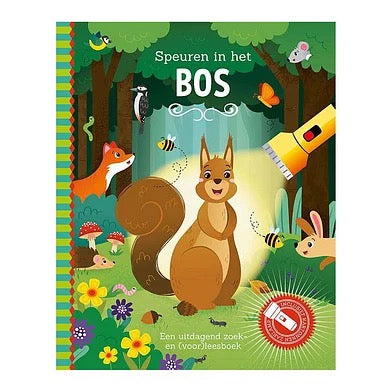 Speuren in het bos, zaklampboek