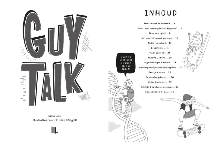Guy talk, boek voor pubers