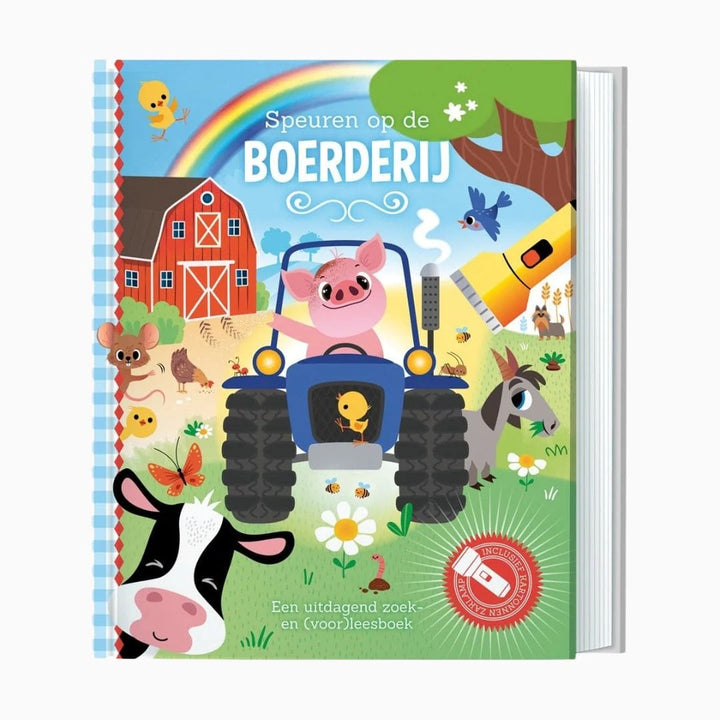 Speuren op de boederij, zaklampboek 