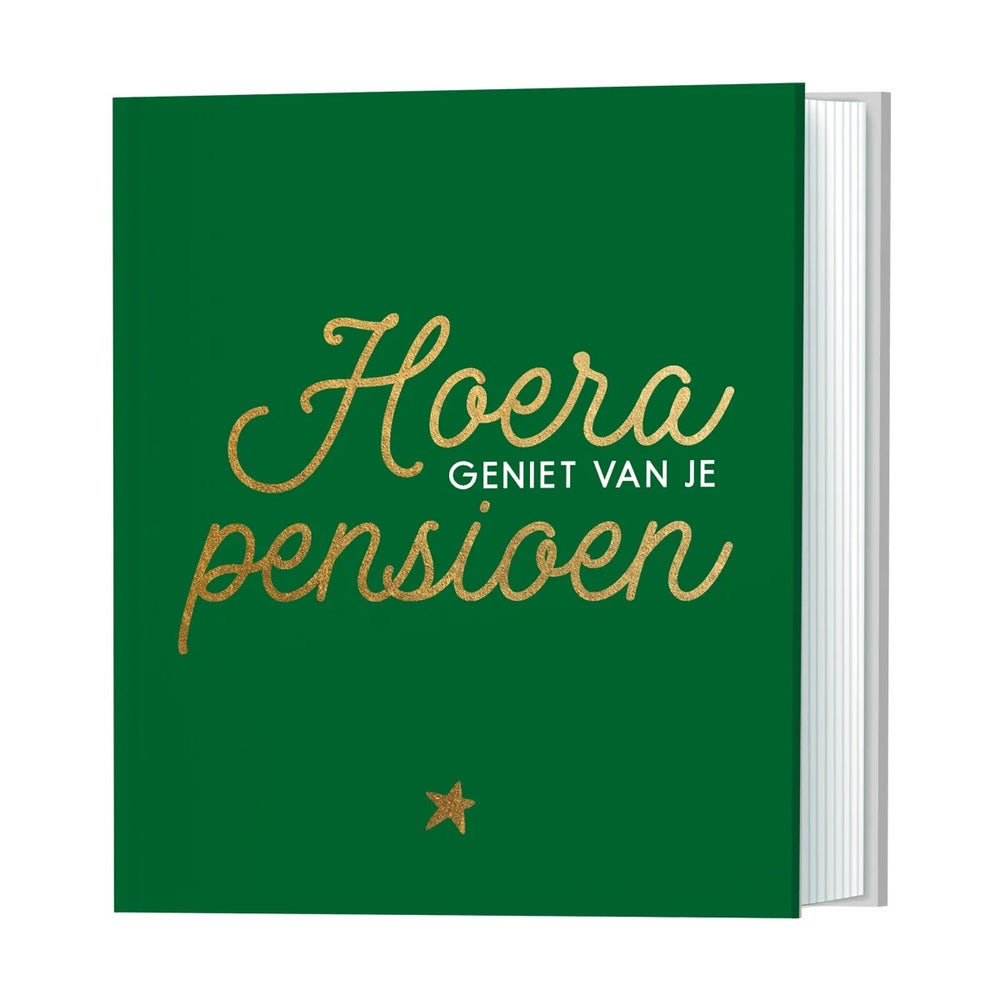 Boek voor pensioen 