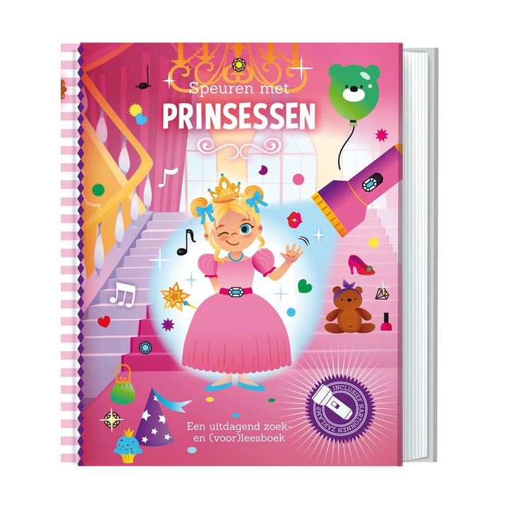 Speuren met Prinsessen zaklampboek 
