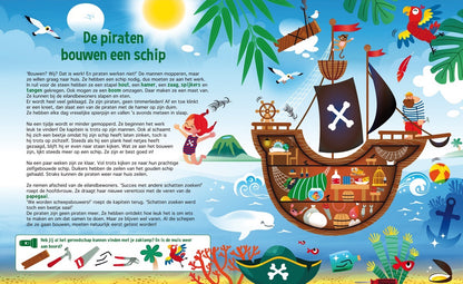 Speuren met piraten zaklampboek