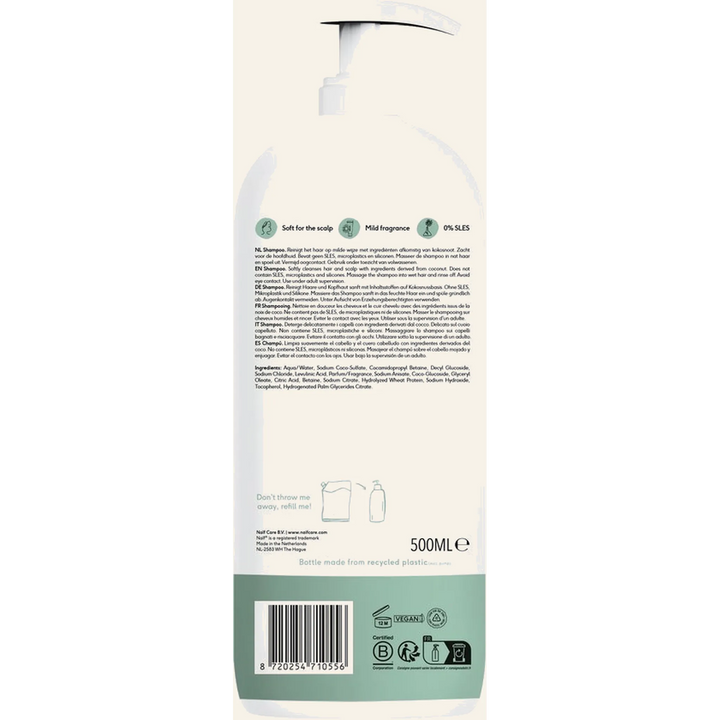 NAIF Verzorgende Shampoo Pompfles 500ML