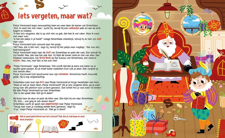 Sinterklaas boek, heerlijk avondje van sinterklaas 