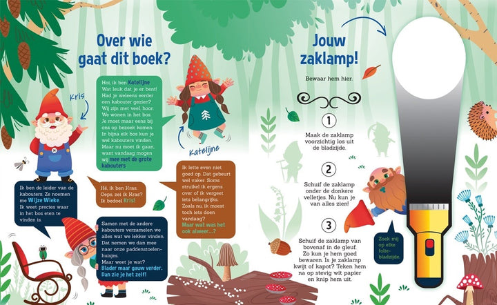 Speuren in het kabouterbos